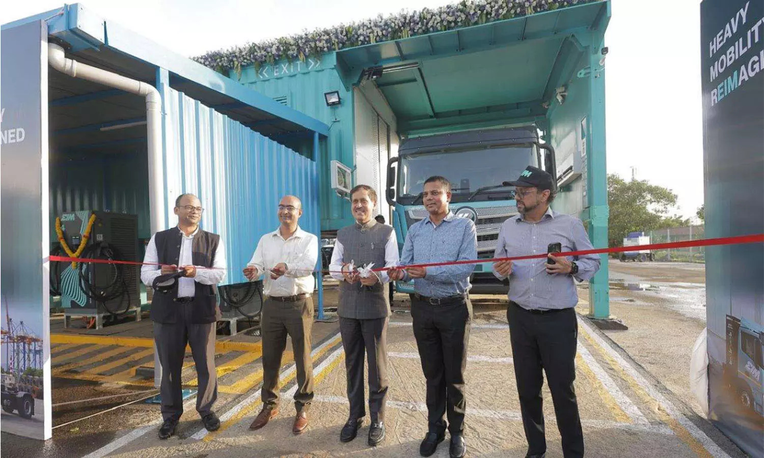 EIM Launches Its Second Heavy-Duty Battery Swapping and Charging Station at JNPA Featured Image
