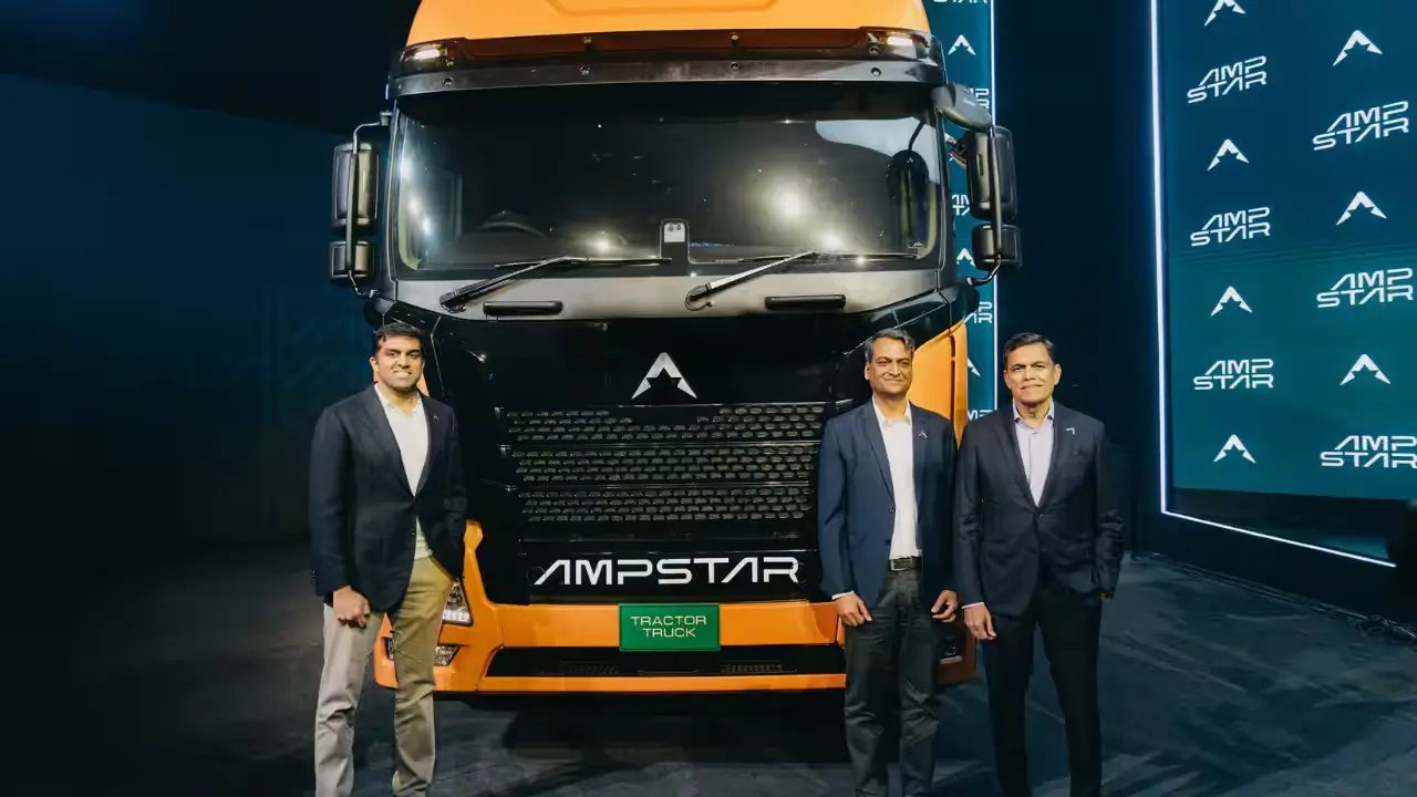 JSW Greentech Deploys 100 AMPSTAR 55T Heavy-Duty EVs for JSW Cement 