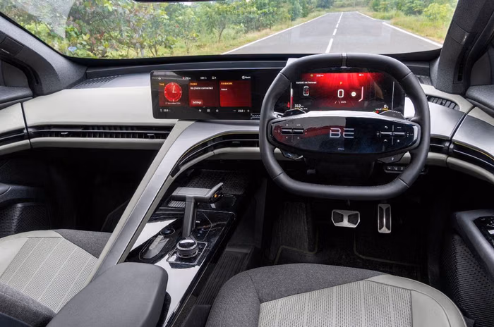 The Mahindra BE 6 will feature three screens and a revamped dashboard. Featured Image