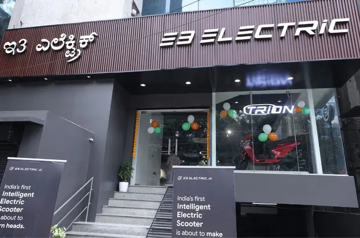 E3 Electric opens its first store in Bengaluru.  Featured Image