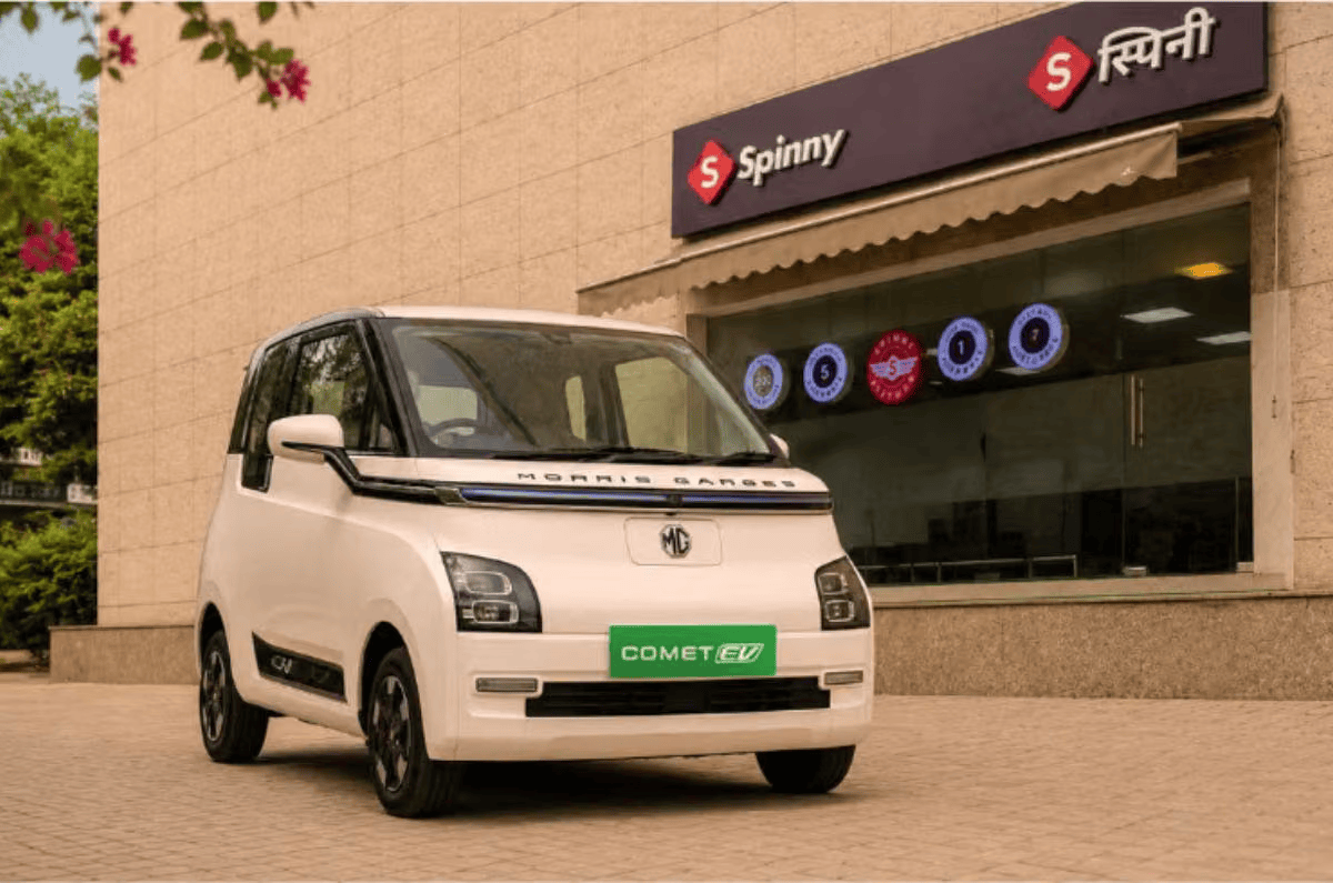 Spinny collaborates with Nissan, MG, and Tesla to offer exclusive perks. Featured Image