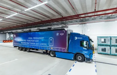 The BMW Group is increasing the deployment of electric trucks within its logistics operations.