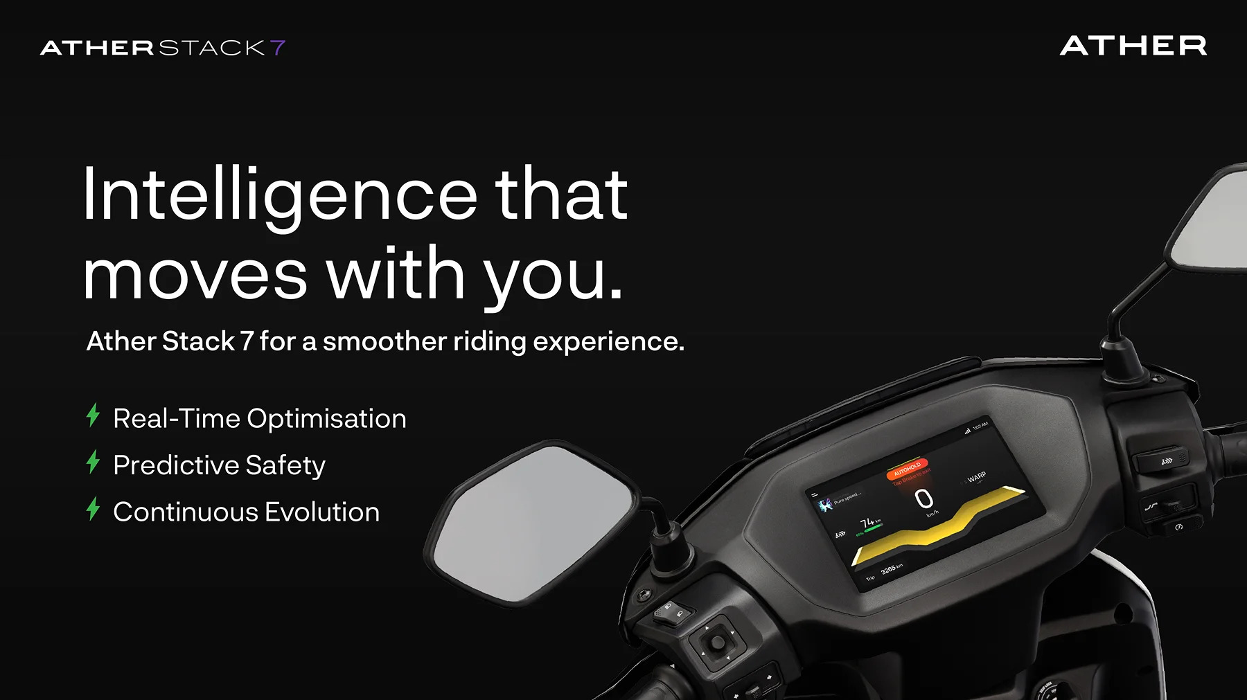 AtherStack 7 Features Explained: Making Everyday Rides Smoother & Smarter  Featured Image