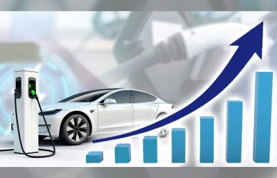 Electric vehicle sales have surged by 61% year-over-year, despite facing a monthly decline. Featured Image