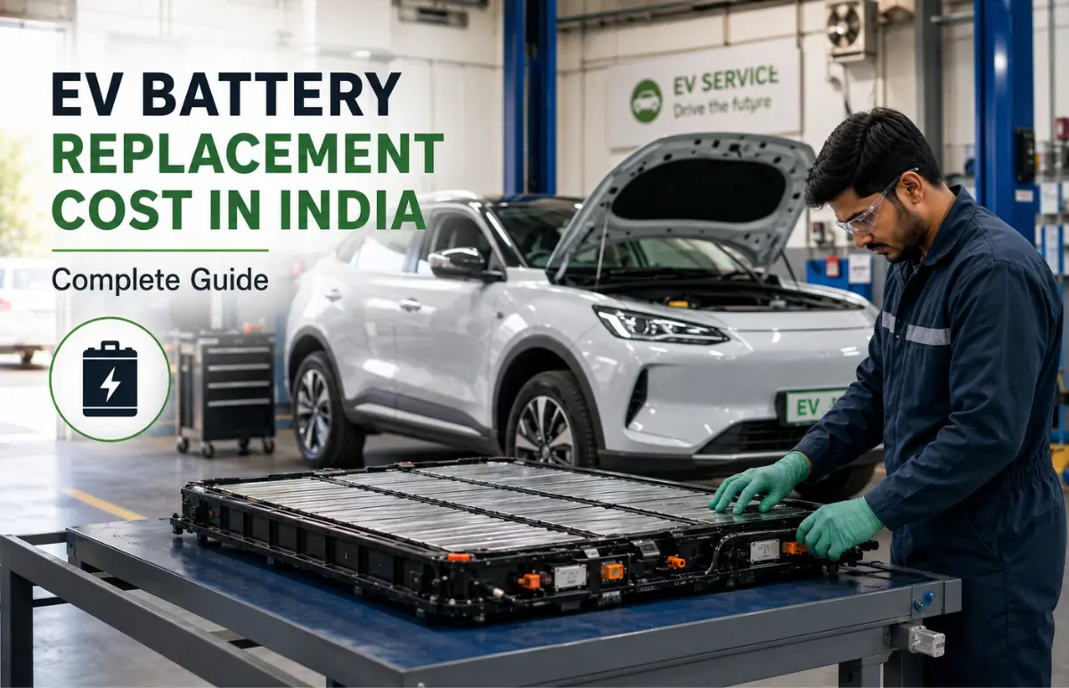 EV Battery Replacement Cost in India (2026) Featured Image