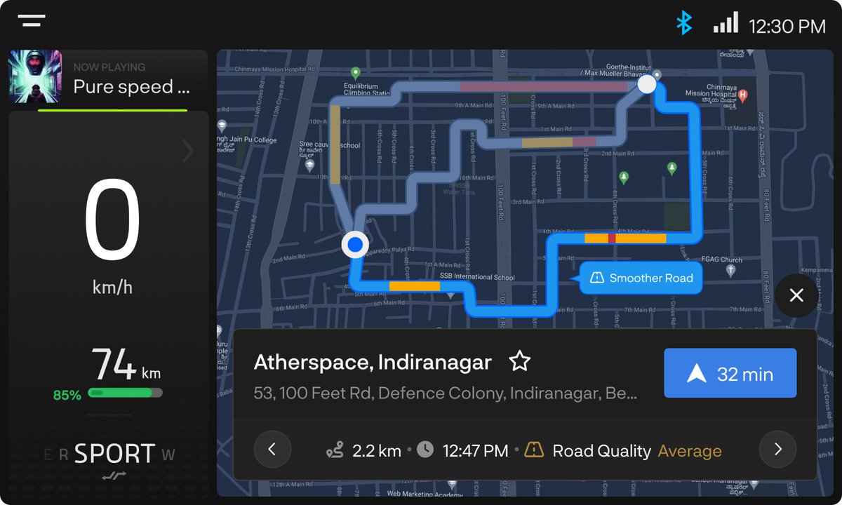 Ather introduces Pothole+ Alerts for its Gen 2 scooters. Featured Image