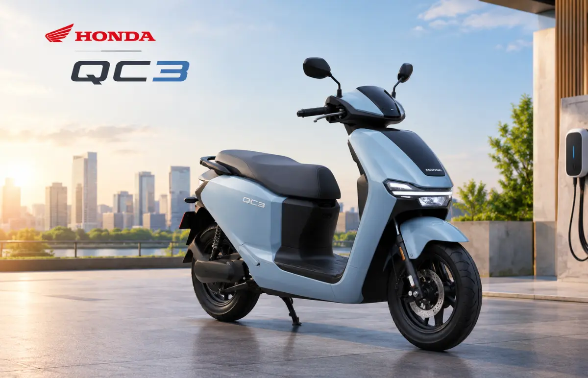Honda QC3 Electric Scooter: Range, Battery, Price and Everything You Need to Know Featured Image