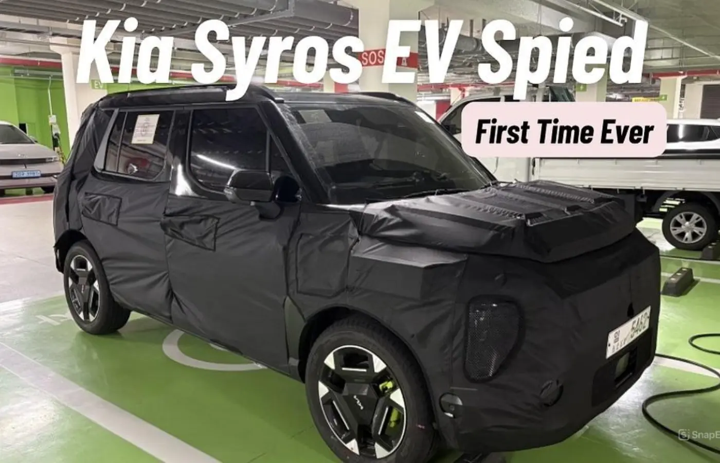 Kia Syros EV spotted testing in India | Expected launch