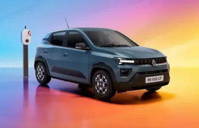 Renault Introduced the Kwid EV in Brazil, codenamed as Kwid E-Tech Featured Image