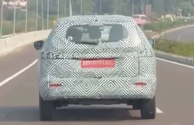 Maruti YMC Electric MPV Spied testing