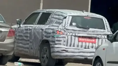 Maruti YMC Electric MPV Spied testing