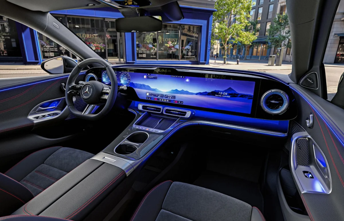 Mercedes-Benz Unveils C-Class EV Interior | First Look