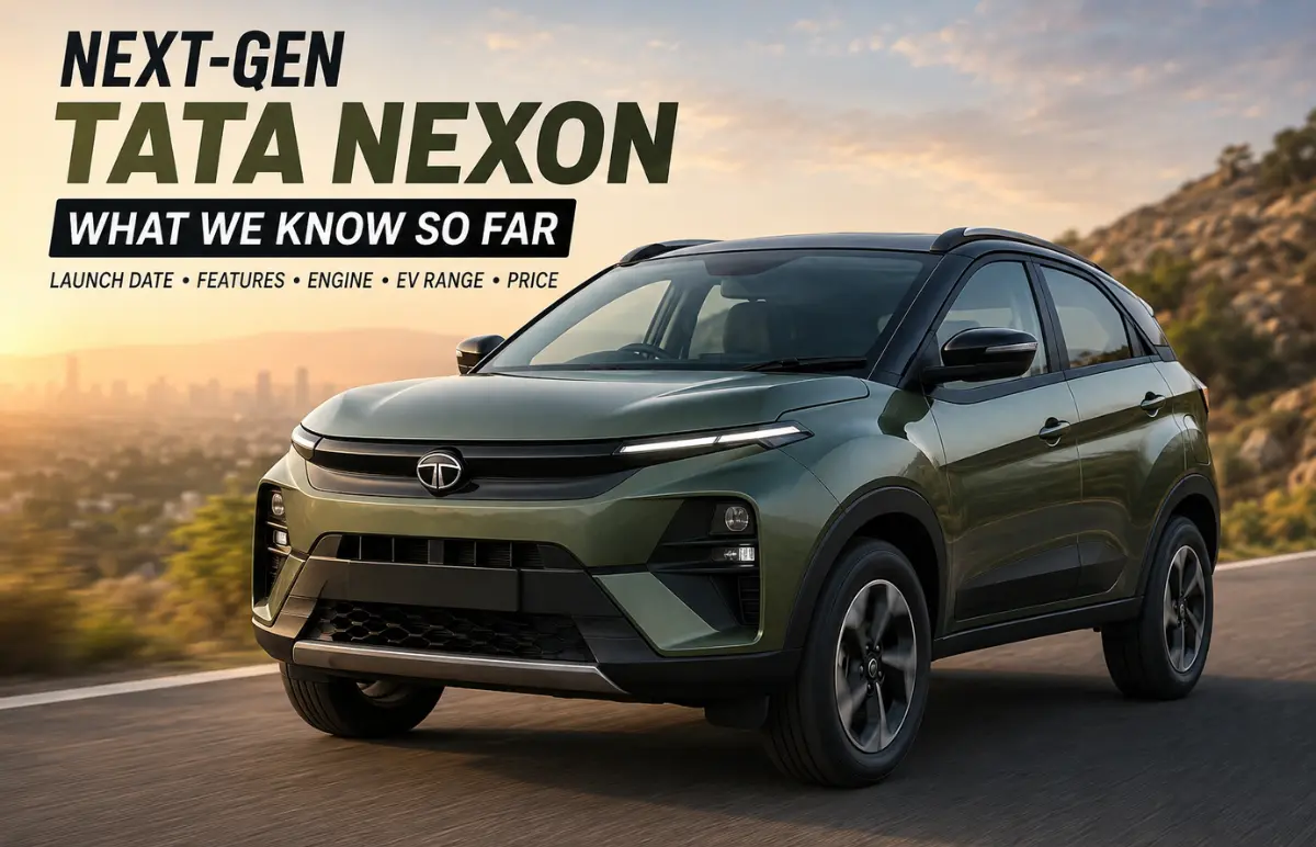 New-Gen Tata Nexon 2027: Latest News, Expected Price, Launch Date, Features & Powertrain Featured Image