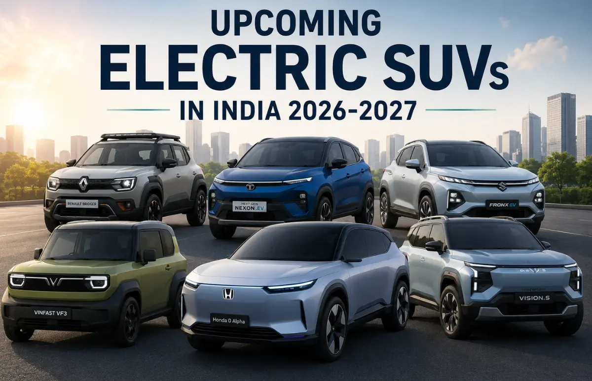 Upcoming Electric SUVs in India 2026-2027: Expected Price, Launch Date, Features & More Featured Image