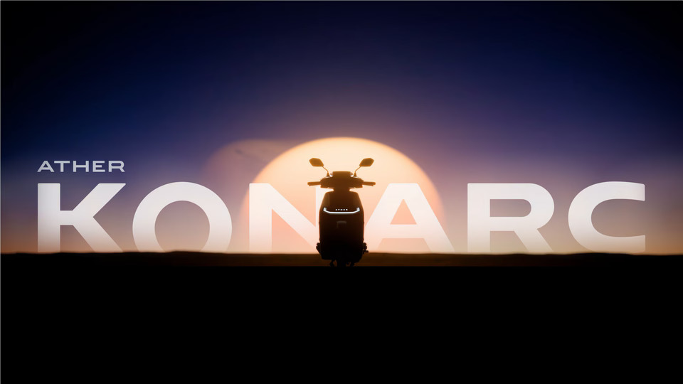 Ather Teases Konarc electric scooter on Social Media | To be Launched on August 29 Featured Image