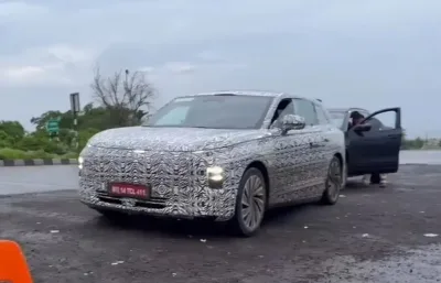 Tata Avinya-X like SUV Seen testing in India