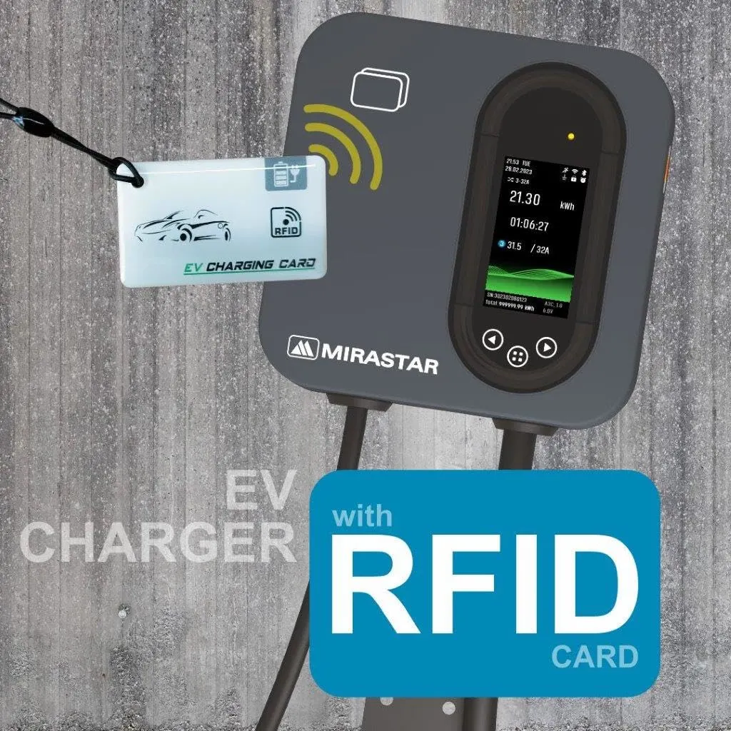 MIRASTAR Wallbox EV CAR Charger | 7.4 kW, Type 2 Gun, 32A Single Phase | Fast Charging | EV Charger - image 5