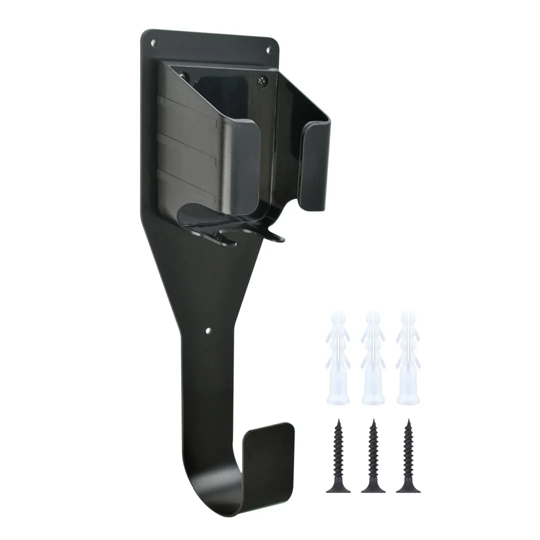 iota ABS Plastic EV Charger Holder With Charger Cable Organizer For Tata Punch EV Tata Nexon EV Tata Tiago EV Tata Tigor EV Holder For Wall Mounted Tata Punch E - image 2
