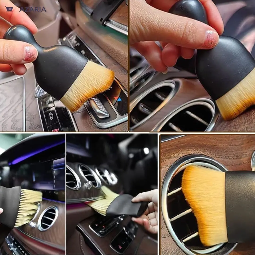 Azaria 5 PCS Microfiber Car Duster Kit - Interior & Exterior Car Cleaning Detailing Tool Scratch & Lint Free, Pollen Removing Extendable Long Handle Duster for - image 2