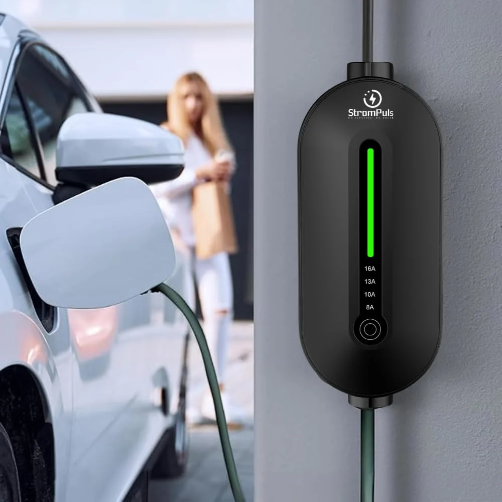 Prime 3.6kw Portable EV Charger, Adjustable Amps, 5m TPU Cable,16A 1 Phase, IP66 Water Proof, Bag, Surge & Pen Protection, Earthing Off Option - image 4