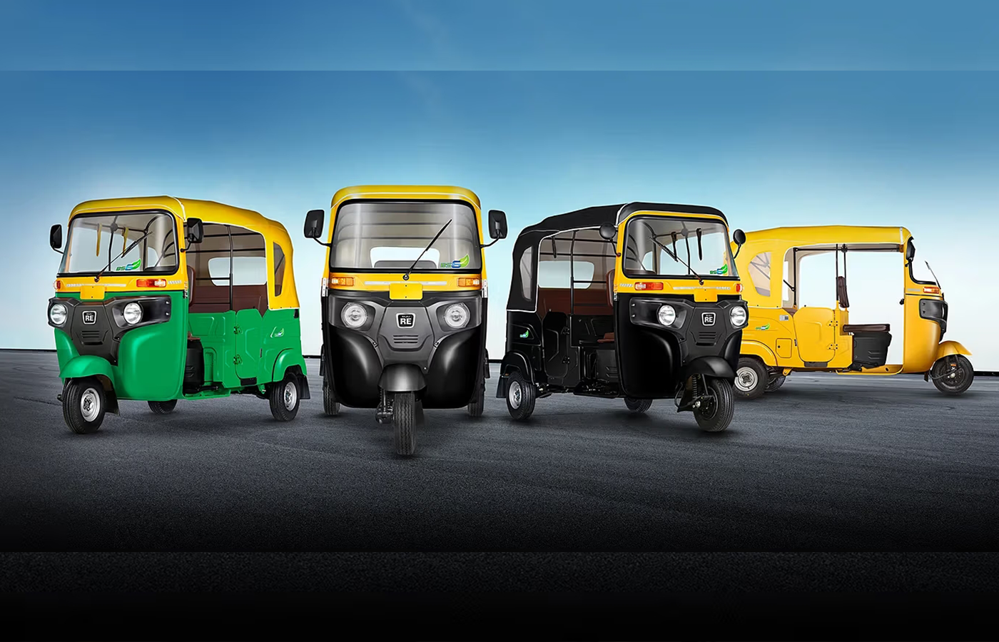 Bajaj Auto Unveils New Electric Passenger 3-Wheelers: The Bajaj GoGo Models. Featured Image