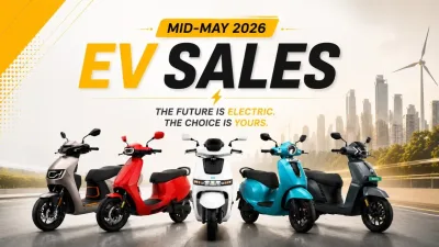 Electric 2-Wheeler Sales May 2026 | Effect of Rising Fuel Costs & Waiting Periods Featured Image