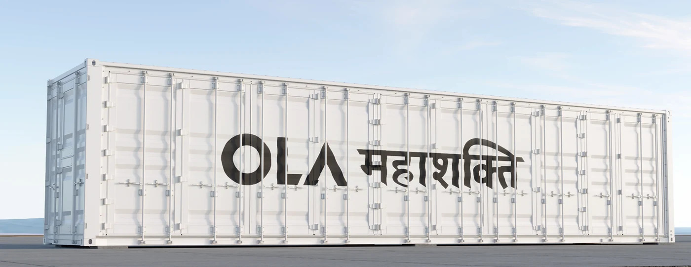 Ola Electric introduces cell-to-pack vertical integration to India's utility-scale BESS market with a 20GWh MoU. Featured Image