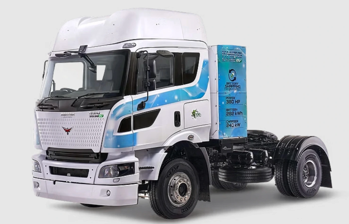 The Rhino 5538 EV 4*2 TT, a new e-truck from Montra Electric, has been launched alongside the inauguration of a battery assembly facility. Featured Image