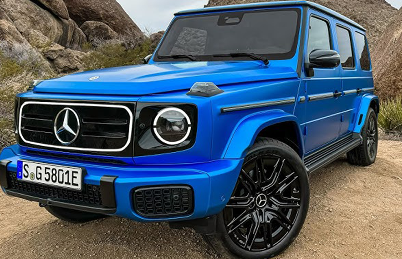 YouTuber Sourav Joshi has just acquired the electric Mercedes G-Wagon. Discover what makes this SUV truly remarkable. Featured Image