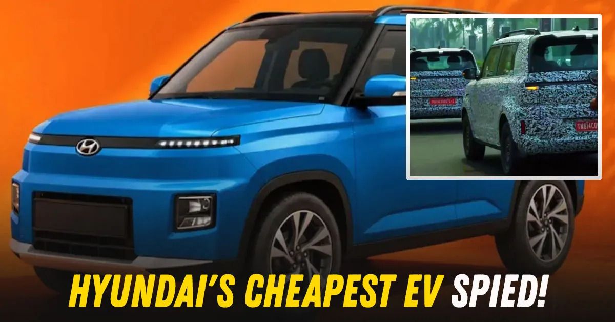 Hyundai HE1i Compact EV Spotted Testing