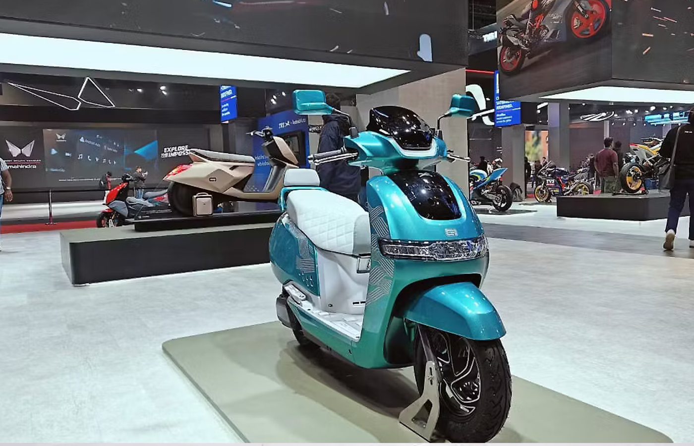 2025 TVS iQube now available at a lower price with an enhanced battery.