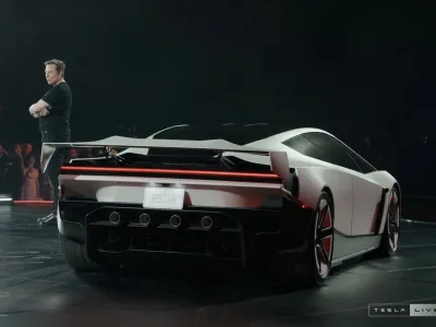 Tesla Flying Roadster Introduced