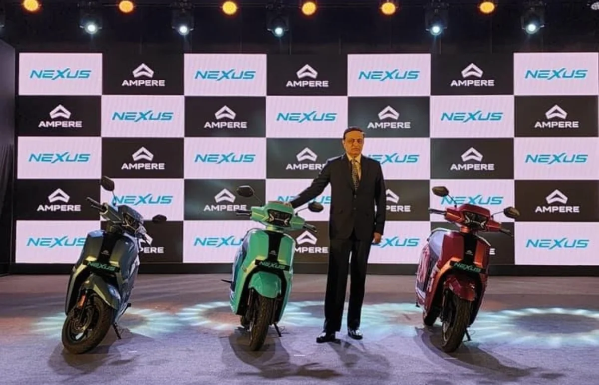 Ampere Nexus EX+ Launched in India at ₹1.30 Lakh: 136km Range and Key Highlights Featured Image