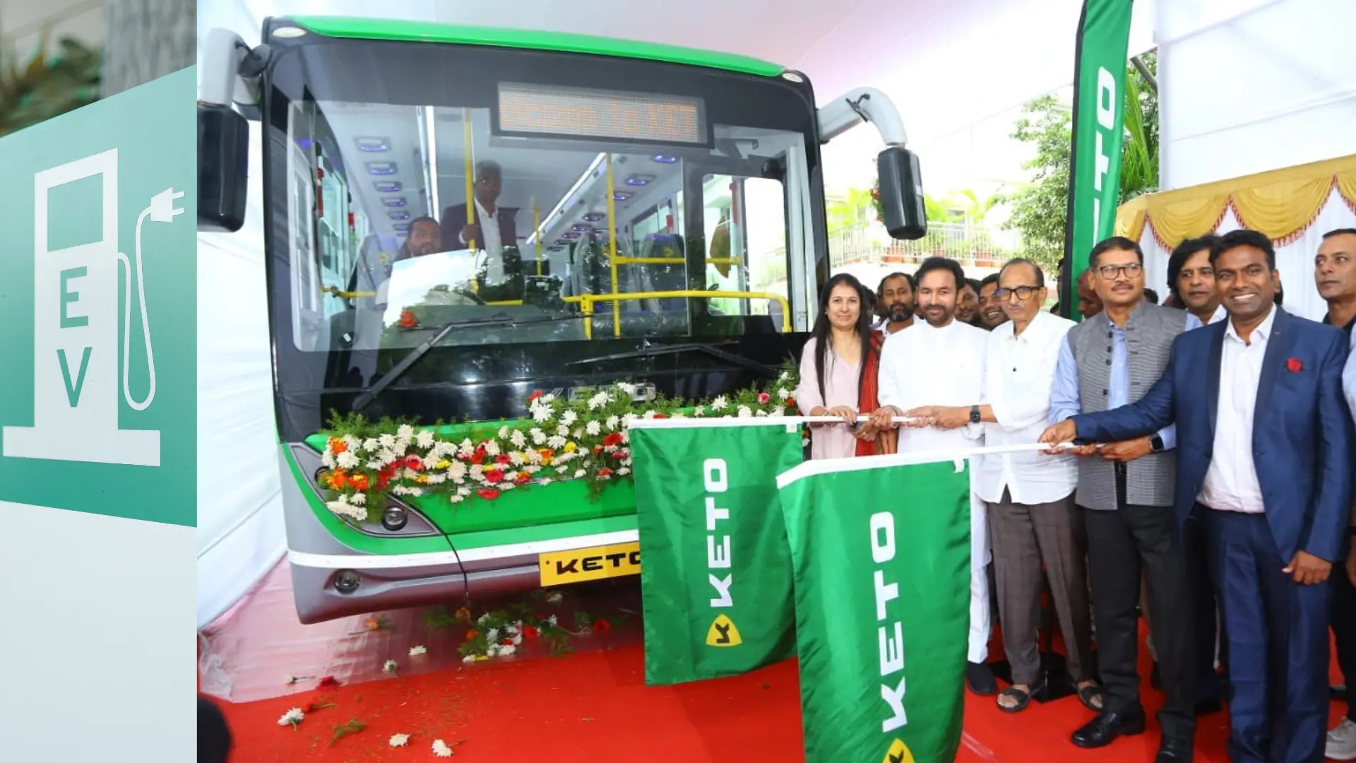 Keto Motors Launches Urbanova KE9, Marking Its Entry into India's Commercial Electric Bus Sector. Featured Image