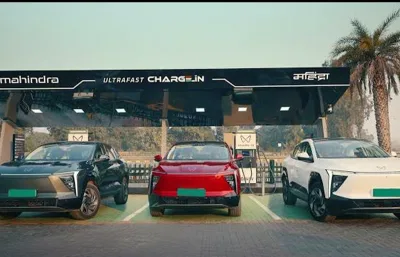 Mahindra rolls out a network of 180kW fast chargers at Bengaluru & Delhi. Featured Image